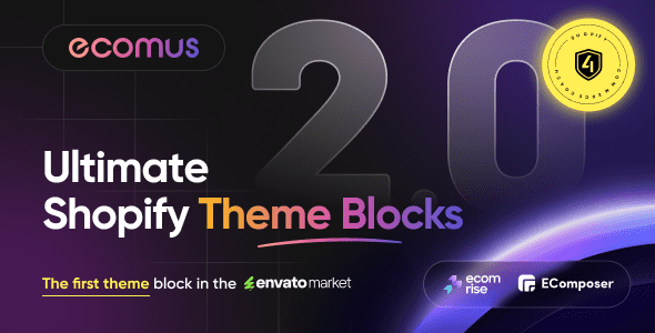 Ecomus 3.0 – Ultimate Shopify OS 3.0 (Theme Block)