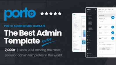 Porto Admin 4.3.0 – Responsive HTML5 Template