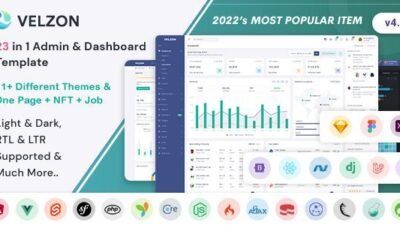 Velzon 4.3.0 – Admin & Dashboard Template