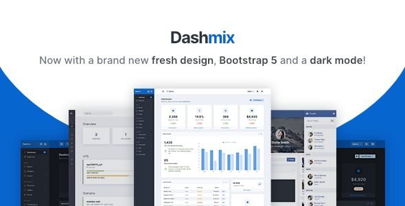 Dashmix 5.10 – Bootstrap 5 Admin Dashboard Template & Laravel 11 Starter Kit