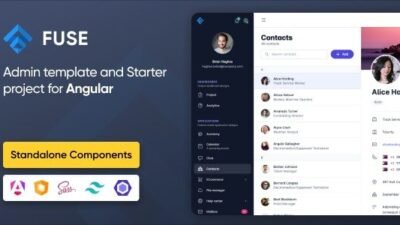 Fuse 19.0.0 – Angular 17+ Admin Template
