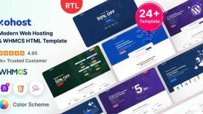 Kohost 10.1.0 – Modern Web Hosting & WHMCS Template