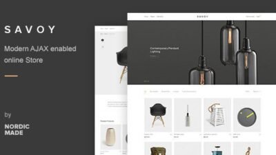 Savoy 3.0.6 – Minimalist AJAX WooCommerce Theme