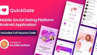 QuickDate Android 3.6 – Mobile Social Dating Platform Application