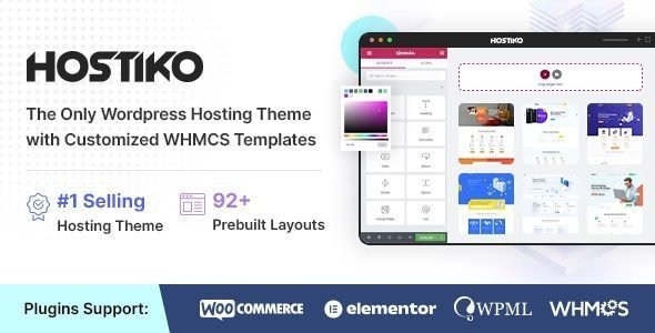 Hostiko 92.6 – Hosting WordPress & WHMCS Theme