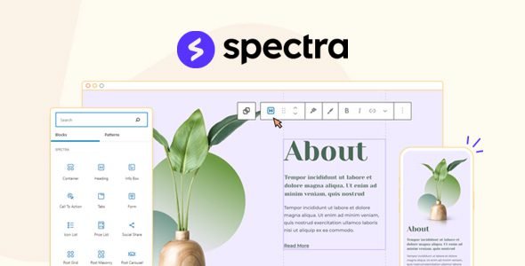 Spectra Pro 1.2.3 – Visual Website Builder Plugin