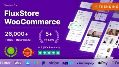 Fluxstore WooCommerce 5.3.0 – Flutter E-commerce Full App
