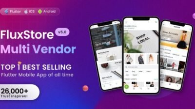 Fluxstore Multi Vendor 5.2 – Flutter E-commerce Full App