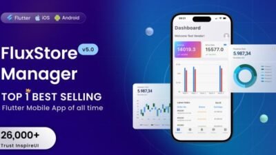 FluxStore Manager 5.2 – Vendor and Admin Flutter App for Woocommerce