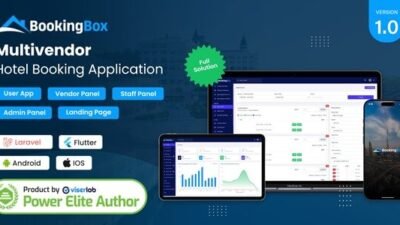 BookingBox 2.2 – Complete MultiVendor Hotel Booking Application SAAS