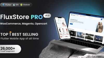 Fluxstore Pro 5.1.0 – Flutter E-commerce Full App for Magento, Opencart, and Woocommerce