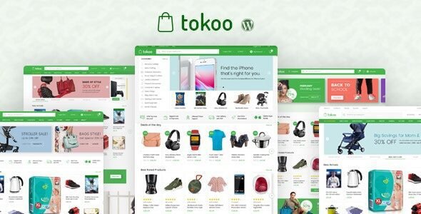 Tokoo 1.1.20 – Electronics Store WooCommerce Theme for Affiliates, Dropship and Multi-vendor Websites