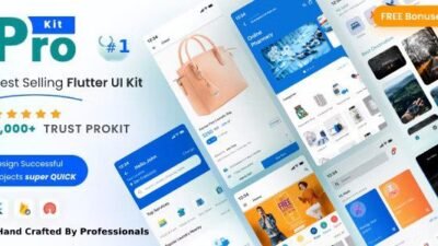 ProKit Flutter 6.7.0 – Best Selling Flutter UI Kit with Chat GPT App