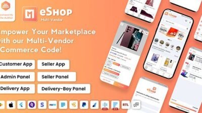 eShop 2.9.0 – Multi Vendor eCommerce App & eCommerce Vendor Marketplace Flutter App