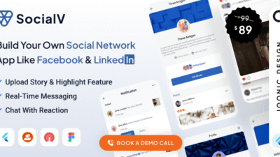 SocialV 7.3.0 – Social Network Flutter App with BuddyPress (WordPress) Backend