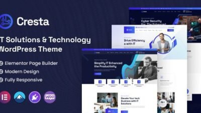Cresta 1.1.0 – IT Solutions & Technology WordPress Theme
