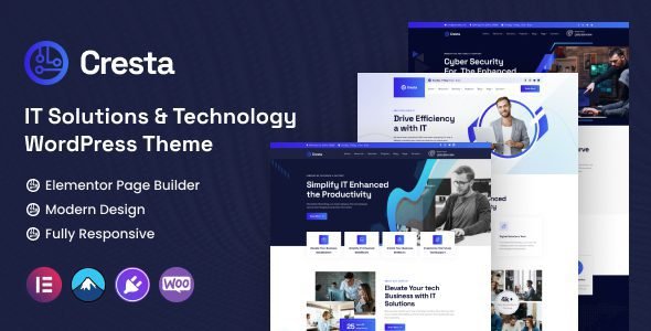 Cresta 1.1.0 – IT Solutions & Technology WordPress Theme