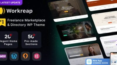 Workreap 3.3.3 – Freelance Marketplace WordPress Theme