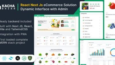 KachaBazar 1.8.0 – React Next Js eCommerce Solution
