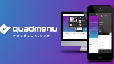 QuadMenu Pro 3.1.9 – WordPress Mega Menu