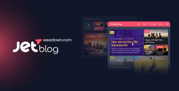 JetBlog 2.4.4 – WordPress Blogging Plugin for Elementor