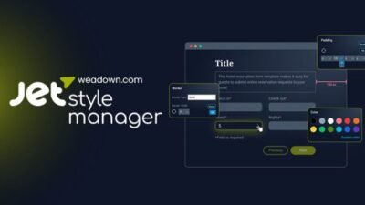 JetStyleManager 1.3.8 – Add styles to Gutenberg blocks