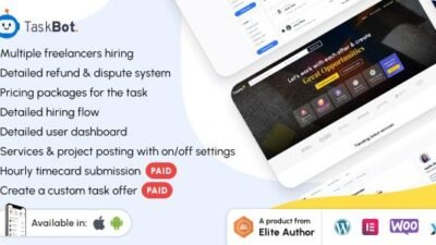 Taskbot 6.0 – A Freelancer Marketplace WordPress Plugin