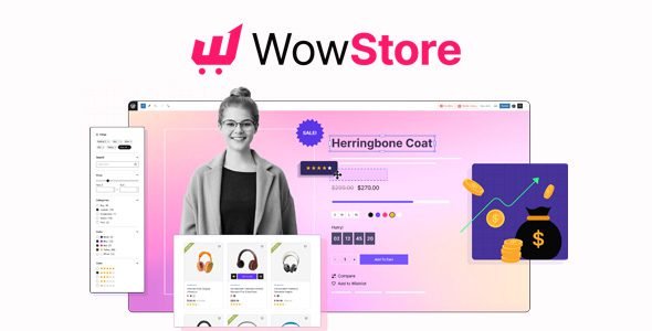 WowStore Pro 2.1.4 – Gutenberg WooCommerce Store Builder
