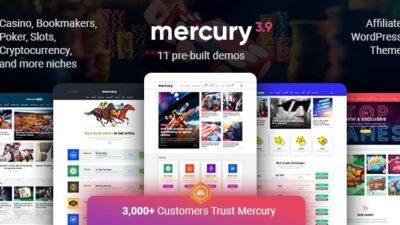 Mercury 3.9.11.1 – Affiliate WordPress Theme