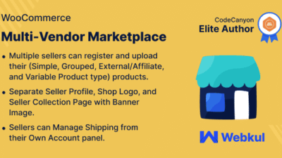 WordPress WooCommerce Multi Vendor Marketplace Plugin 6.2.0