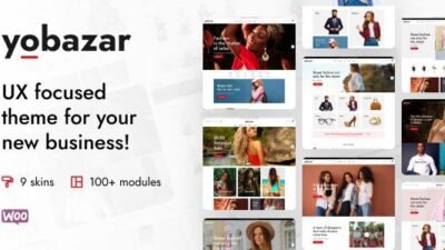 Yobazar 1.6.0 – Elementor Fashion WooCommerce Theme