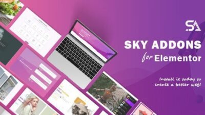 Sky Addons Pro 3.0.0 – Elementor Page Builder WordPress Plugin