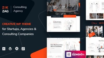 ZikZag 1.4.8 – Consulting & Agency WordPress Theme