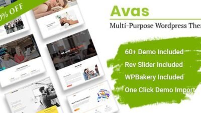 Avas 6.8.4.1 – Elementor MultiPurpose WordPress Theme