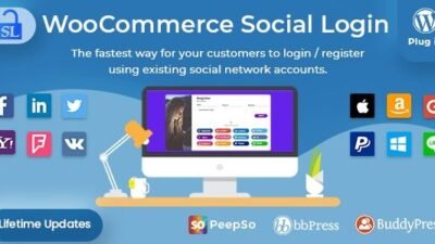 Social Login 2.8.3 – WordPress / WooCommerce Plugin