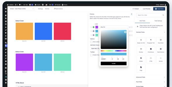 Gravity Forms Color Picker 1.3.2