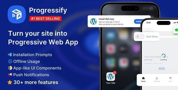 Progressify 1.2.3 – Progressive Web App (PWA) for WordPress