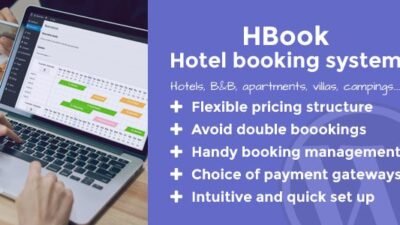 HBook 2.1.1 – Hotel booking System WordPress Plugin