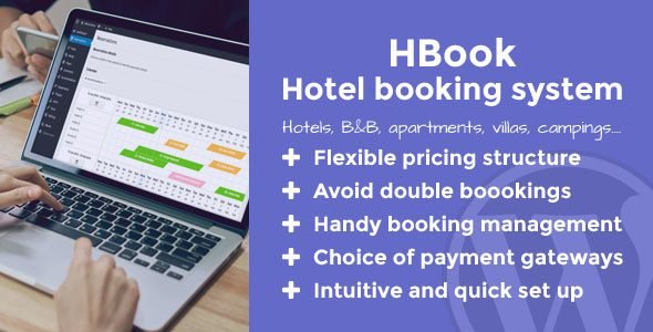 HBook 2.1.1 – Hotel booking System WordPress Plugin
