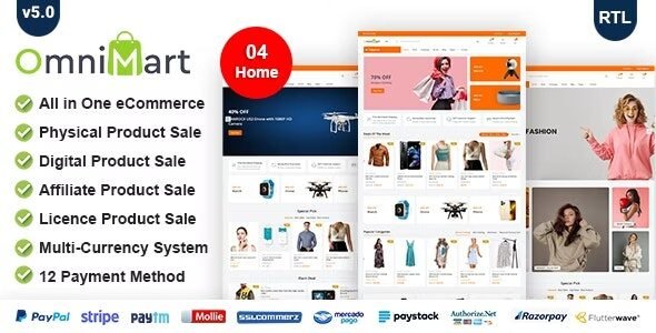 OmniMart 6.2 – eCommerce CMS | Laravel eCommerce script