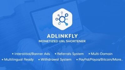 AdLinkFly 6.6.4 – Monetized URL Shortener
