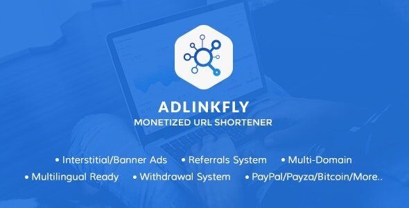 AdLinkFly 6.6.4 – Monetized URL Shortener