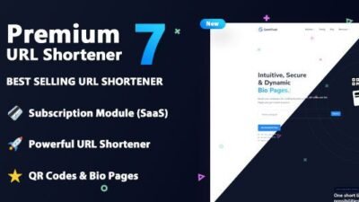 Premium URL Shortener 7.6.3 – Link Shortener, Bio Pages & QR Codes