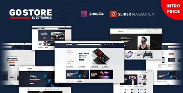 GoStore 1.6.0 – Elementor WooCommerce WordPress Theme