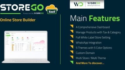 StoreGo SaaS 7.1 – Online Store Builder