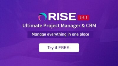 RISE 3.8.2 + Addons – Ultimate Project Manager & CRM