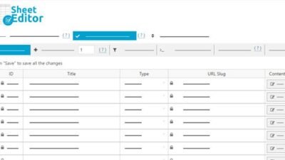 WP Sheet Editor Premium 2.25.18 + Addons