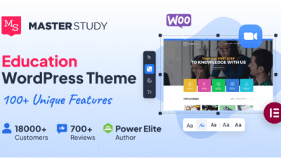 Masterstudy 4.8.108 – Education WordPress Theme