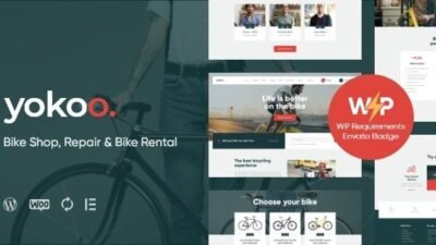 Yokoo 1.1.10 – Bike Shop & Bicycle Rental WordPress Theme