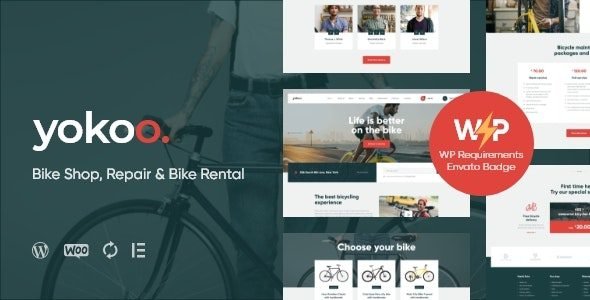 Yokoo 1.1.10 – Bike Shop & Bicycle Rental WordPress Theme